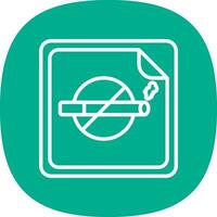 Nicotine patch Vector Icon Design