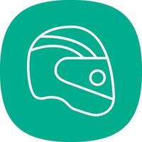 Helmet Vector Icon Design