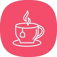 Tea cup Vector Icon Design