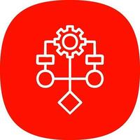 Algorithm Vector Icon Design