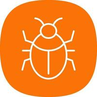 Bug Vector Icon Design