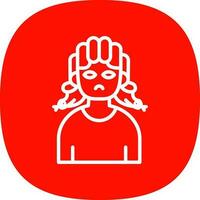 Medusa Vector Icon Design