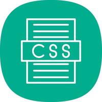 Css file Vector Icon Design