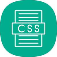 Css file Vector Icon Design