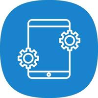 Mobile app Vector Icon Design