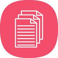 Document Vector Icon Design