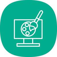 Digital art Vector Icon Design