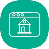 Home page Vector Icon Design