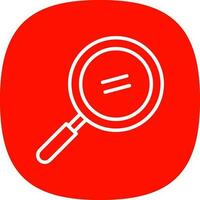 Magnifying glass Vector Icon Design