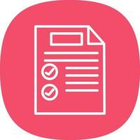 Document Vector Icon Design