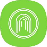 Finger print Vector Icon Design