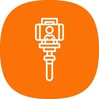 Selfie Vector Icon Design