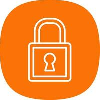 Padlock Vector Icon Design