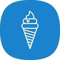 Ice cream Vector Icon Design