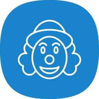 Clown Vector Icon Design