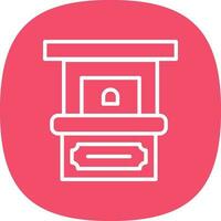 Ticket office Vector Icon Design