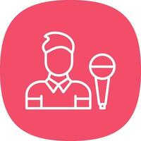 Showman Vector Icon Design
