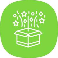 Magic box Vector Icon Design
