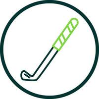 Golf stick Vector Icon Design