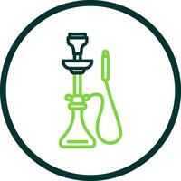 Hookah Vector Icon Design