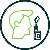 Vaper Vector Icon Design