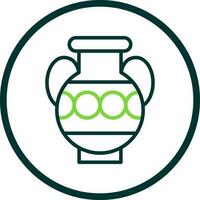 Amphora Vector Icon Design