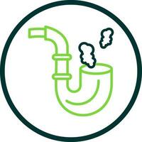Electronic pipe Vector Icon Design