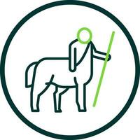 Centaur Vector Icon Design