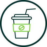 Paper cup Vector Icon Design