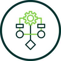 Algorithm Vector Icon Design