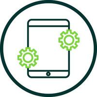 Mobile app Vector Icon Design