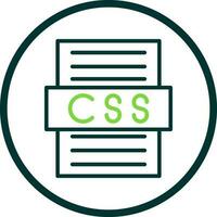 Css file Vector Icon Design