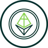 Ethereum Vector Icon Design