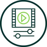 Video Vector Icon Design