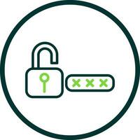 Password Vector Icon Design