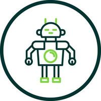 Robot Vector Icon Design