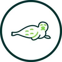 Seal Vector Icon Design