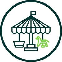 Carousel Vector Icon Design