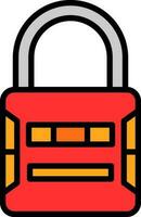 Padlock Vector Icon Design