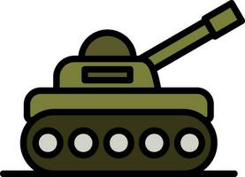 Tank Vector Icon Design