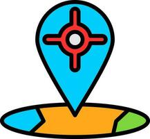 Tracker Vector Icon Design