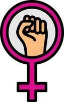 Womens day Vector Icon Design