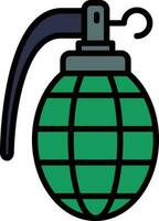 Grenade Vector Icon Design