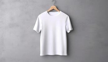 Blank Tshirt for mockup design photo