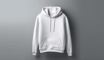 Blank hoodie for mockup design photo