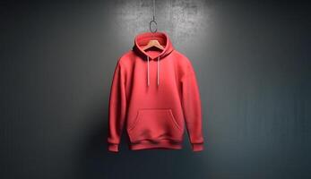 Blank hoodie for mockup design photo