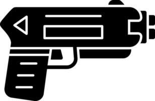 diseño de icono de vector de pistola de aturdimiento