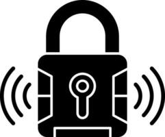 Smart lock Vector Icon Design