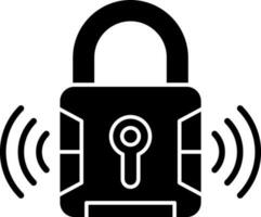 Smart lock Vector Icon Design