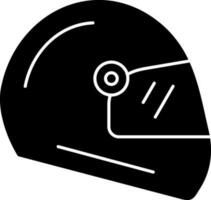 diseño de icono de vector de casco